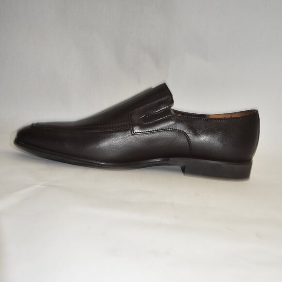 New! Bruno Magli RAGING LEATHER SLIP-ON BROWN LEATHER Loafer Size 13 M … main image 4